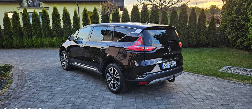 Renault Espace cena 109000 przebieg: 133000, rok produkcji 2018 z Myszków małe 704